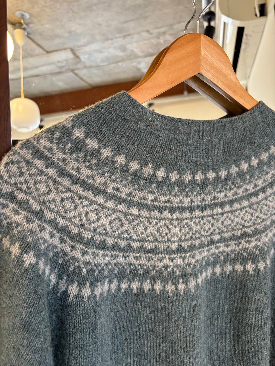 Harley of Scotland 할리오브스코틀랜드 페어아일 체크 스웨터 상품이미지7