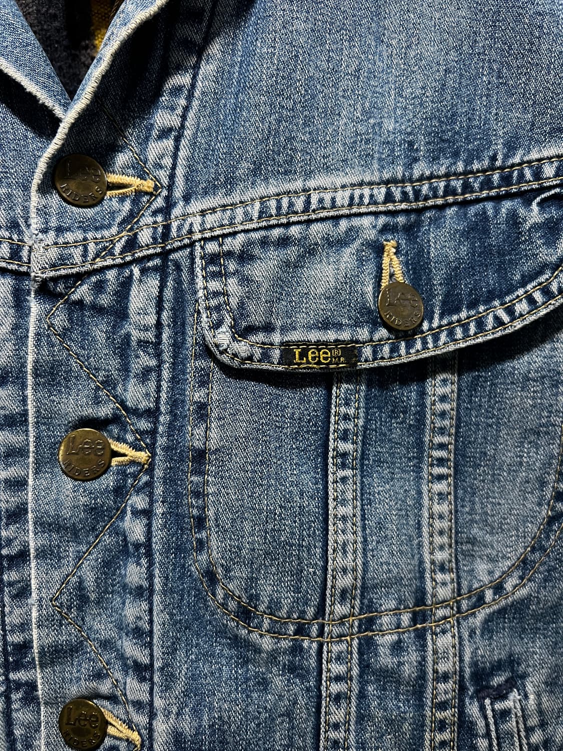 [M]Lee 스톰라이더 빈티지 워싱 트러커 자켓 R8 상품이미지3