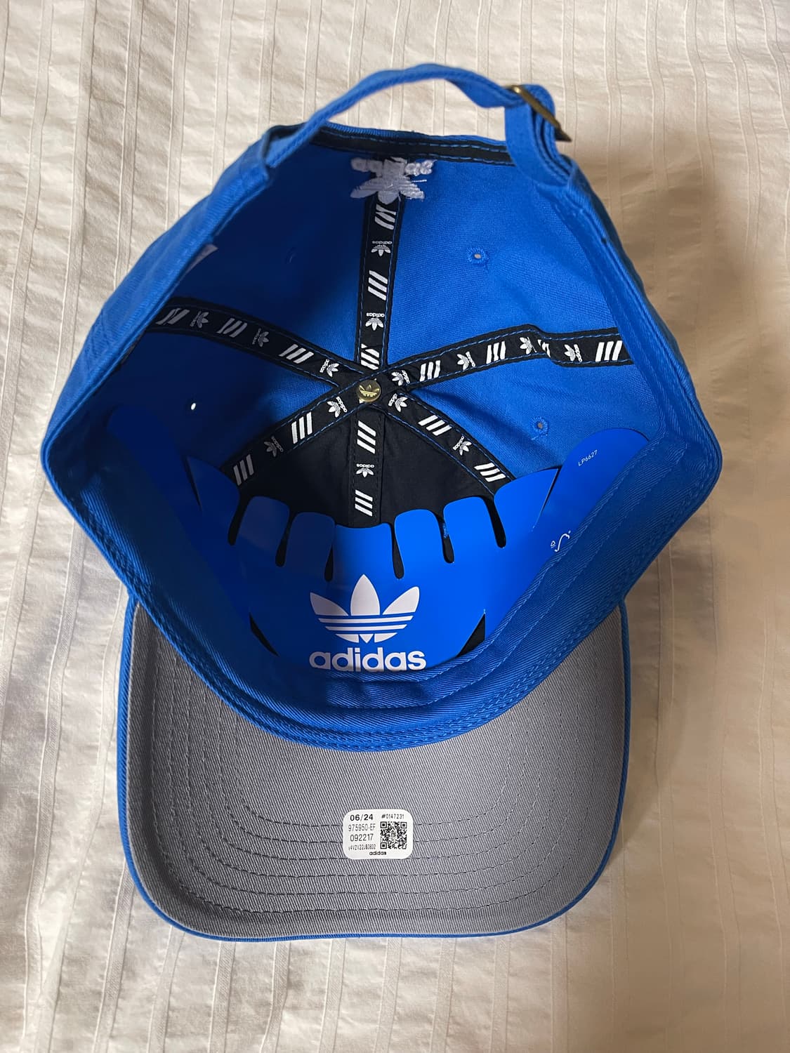(새상품) 아디다스 adidas 볼캡 모자 블루 상품이미지2