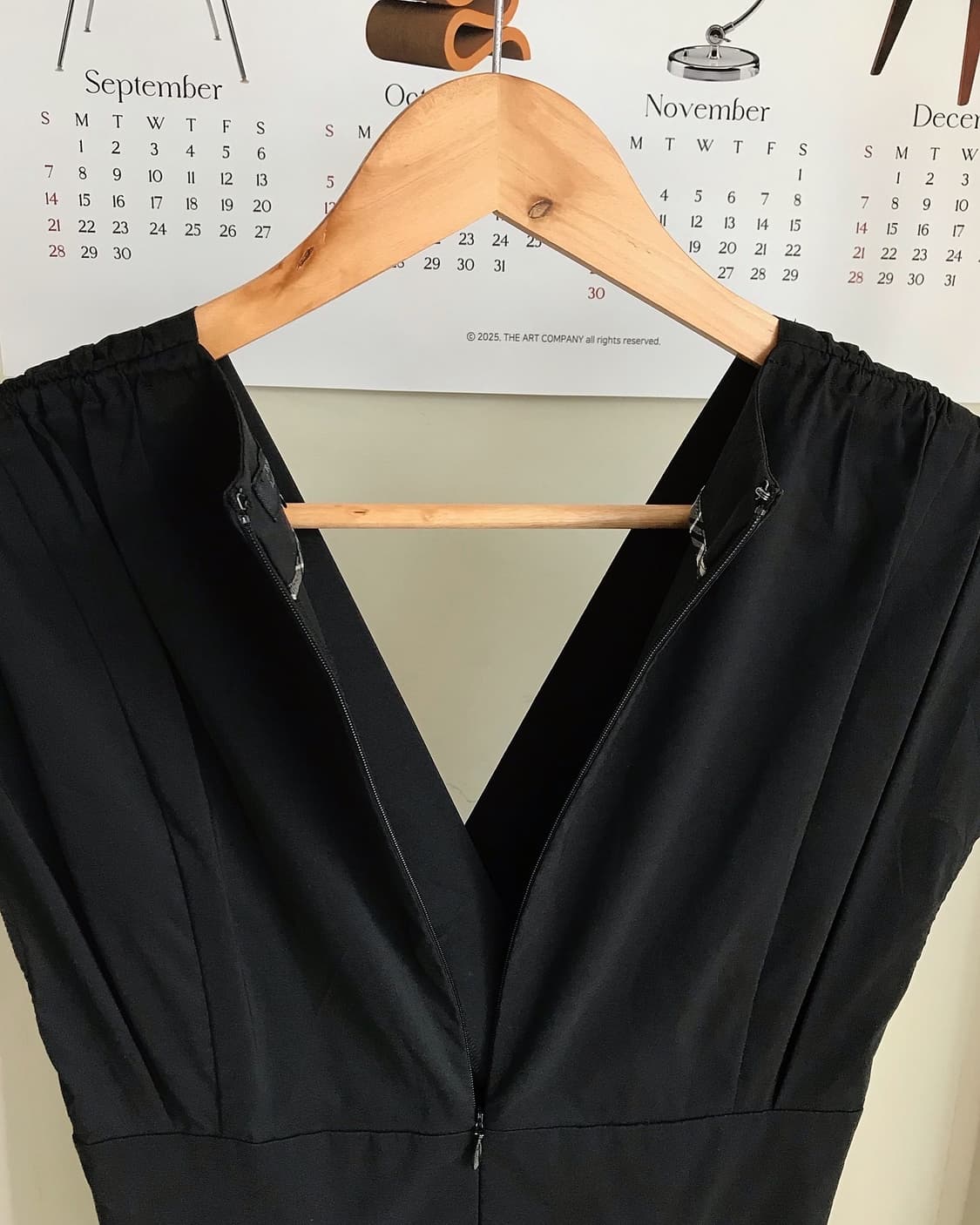 버버리 브이넥 랩 플리츠 캡슬리브 원피스 상품이미지8