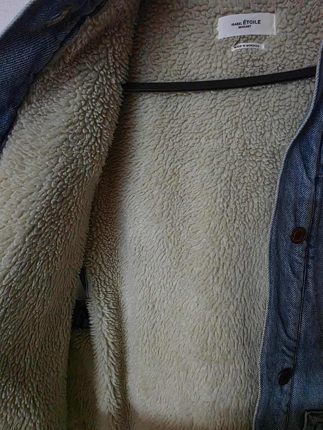 이자벨마랑 데님 후드 조끼 상품이미지4