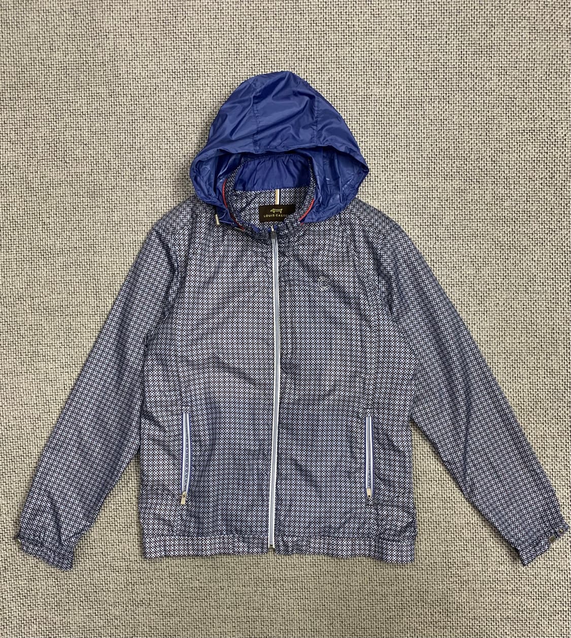 루이까스텔 블루 체크 바람막이 100 상품이미지1