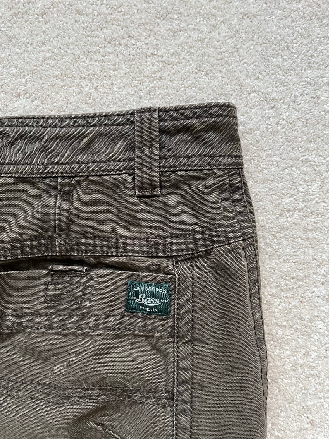 G.H. Bass & Co. 헤리티지 워크 팬츠 (31-36) 상품이미지10