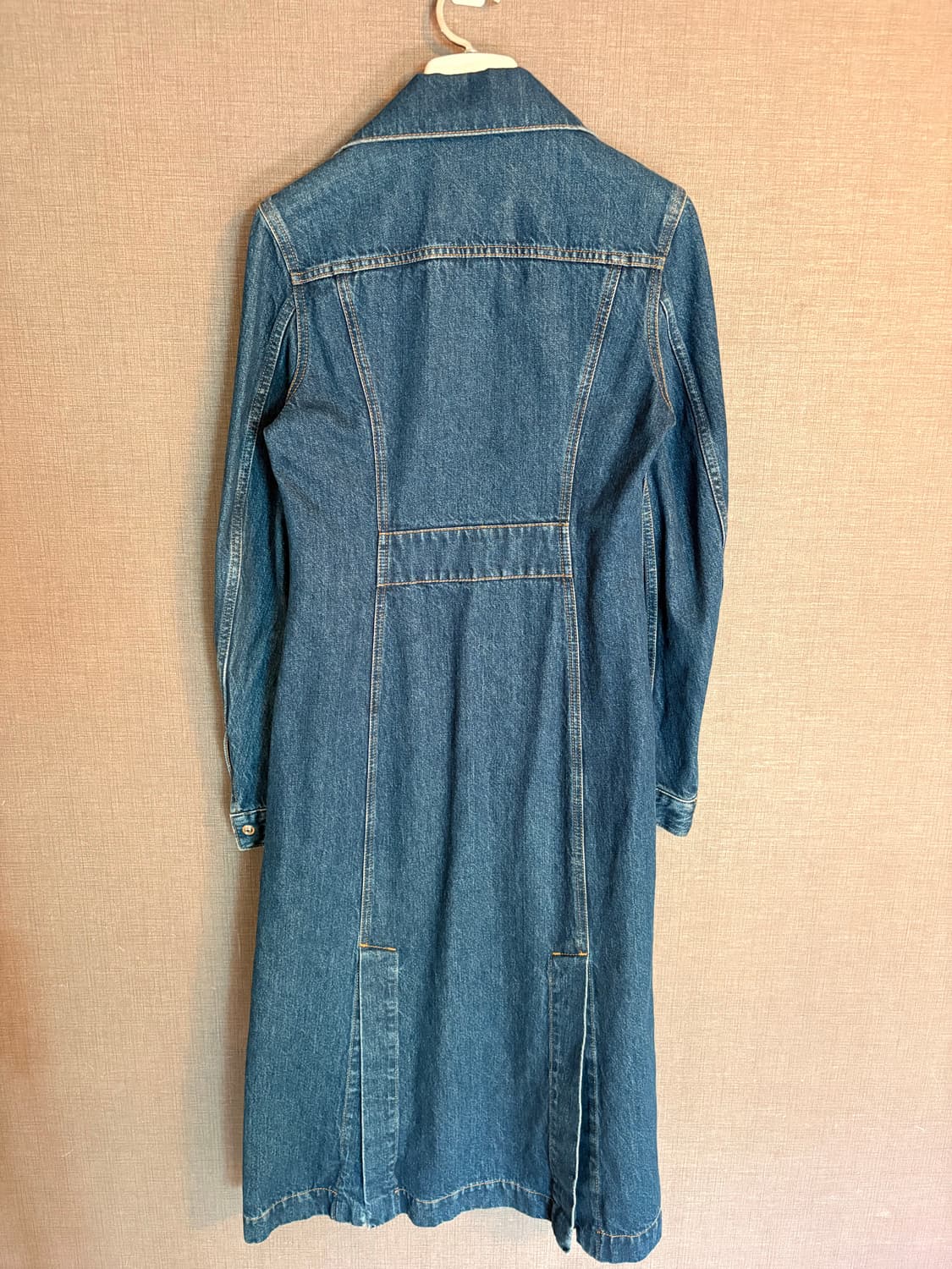 헬무트 랭 데님 롱 원피스 or 코트 XS 상품이미지4