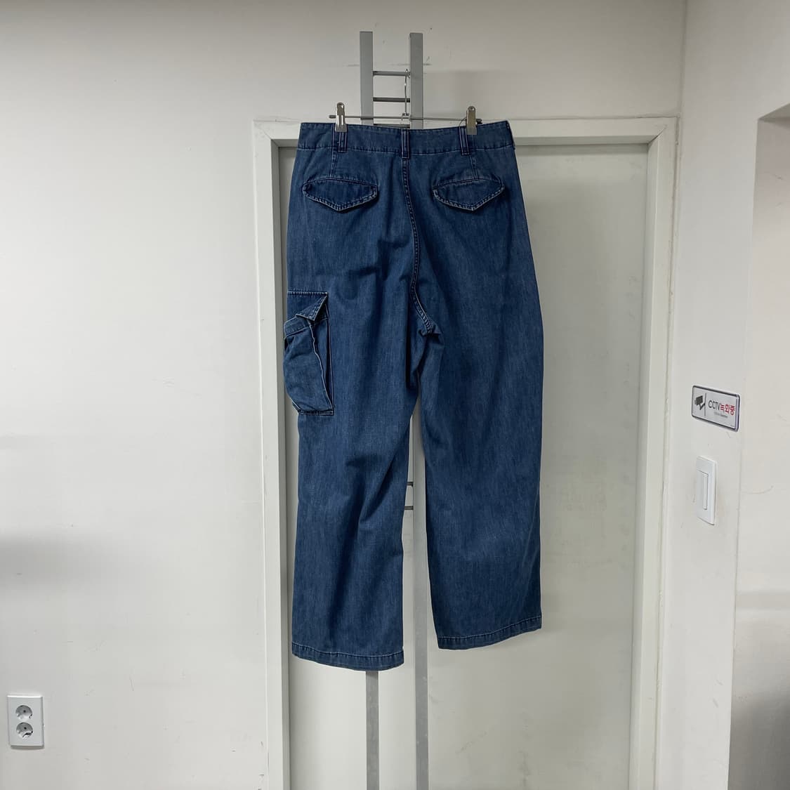 더바넷 카고 데님 팬츠 M 상품이미지4
