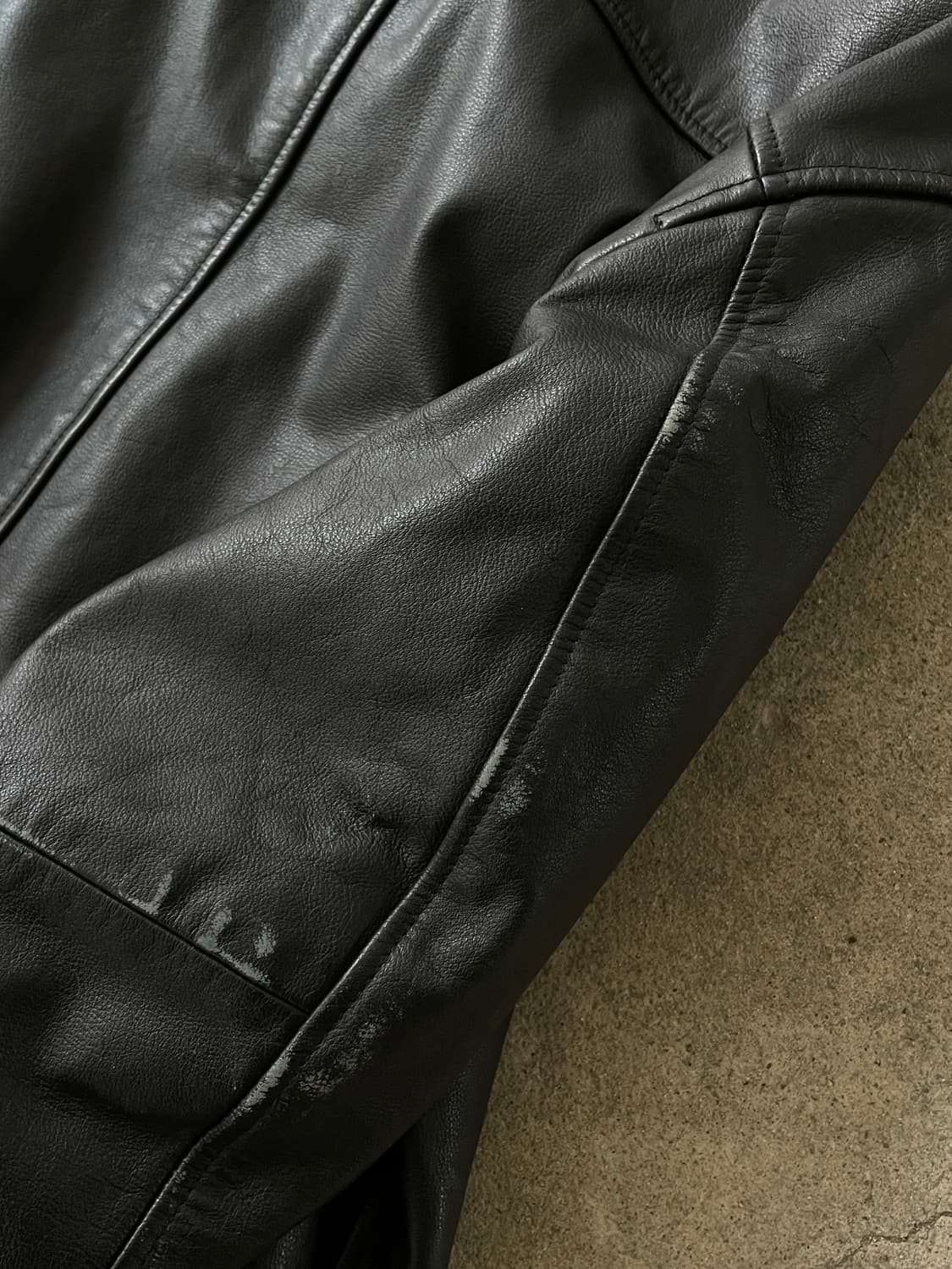 90s Old GAP Leather Jacket 상품이미지8