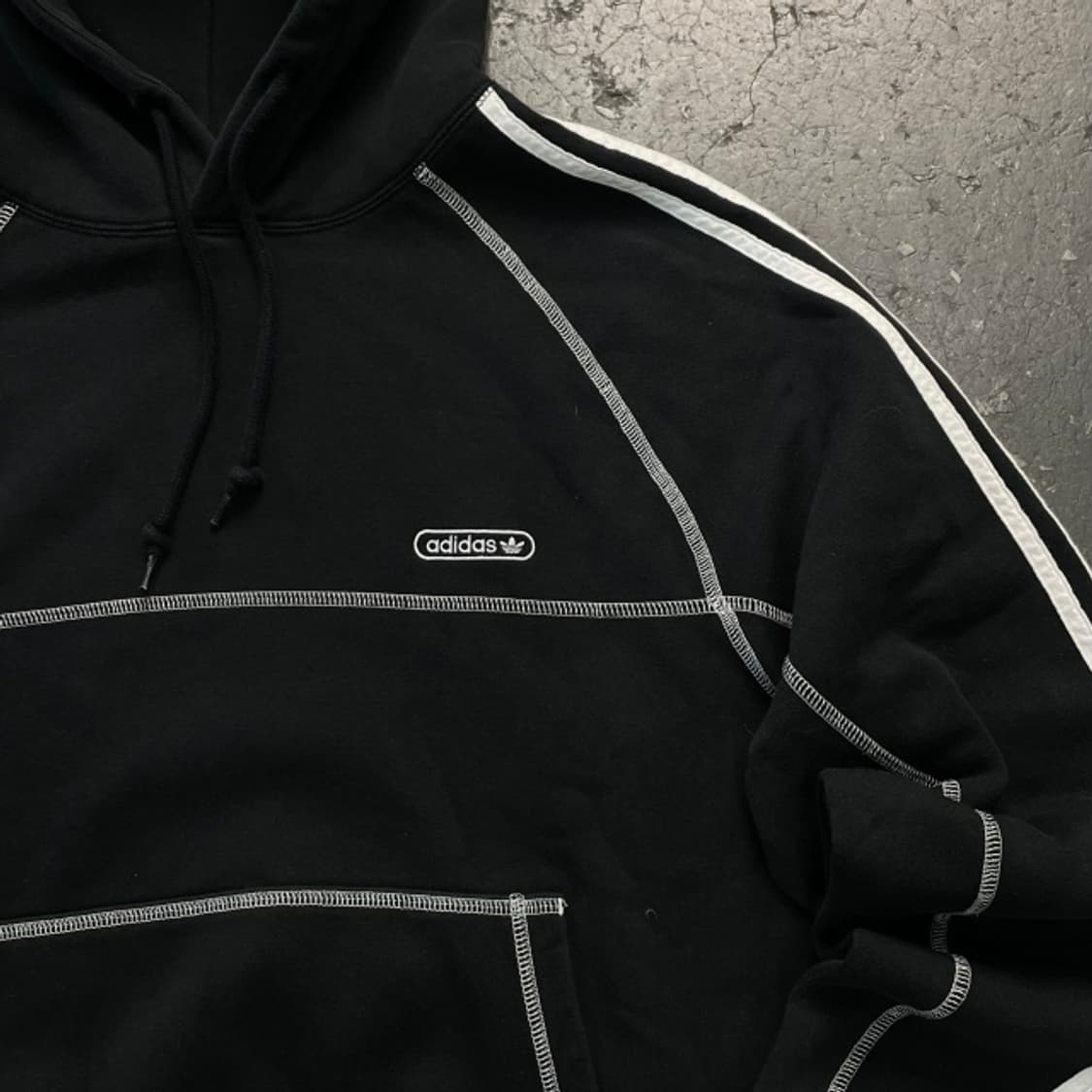 100 아디다스 스티치 후드티  상품이미지2