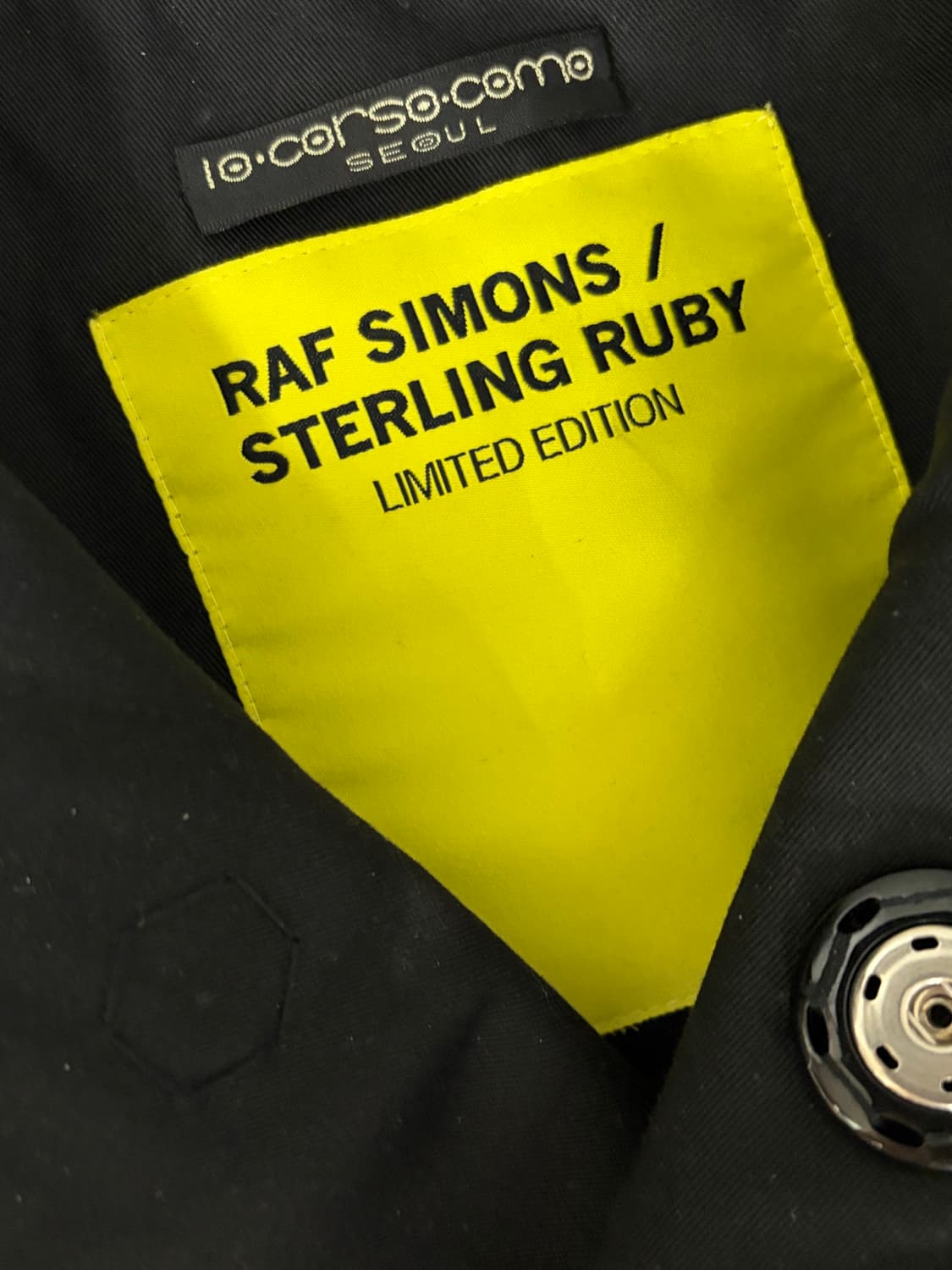 [46] 라프시몬스 스털링루비 OG 카반 코트 상품이미지3