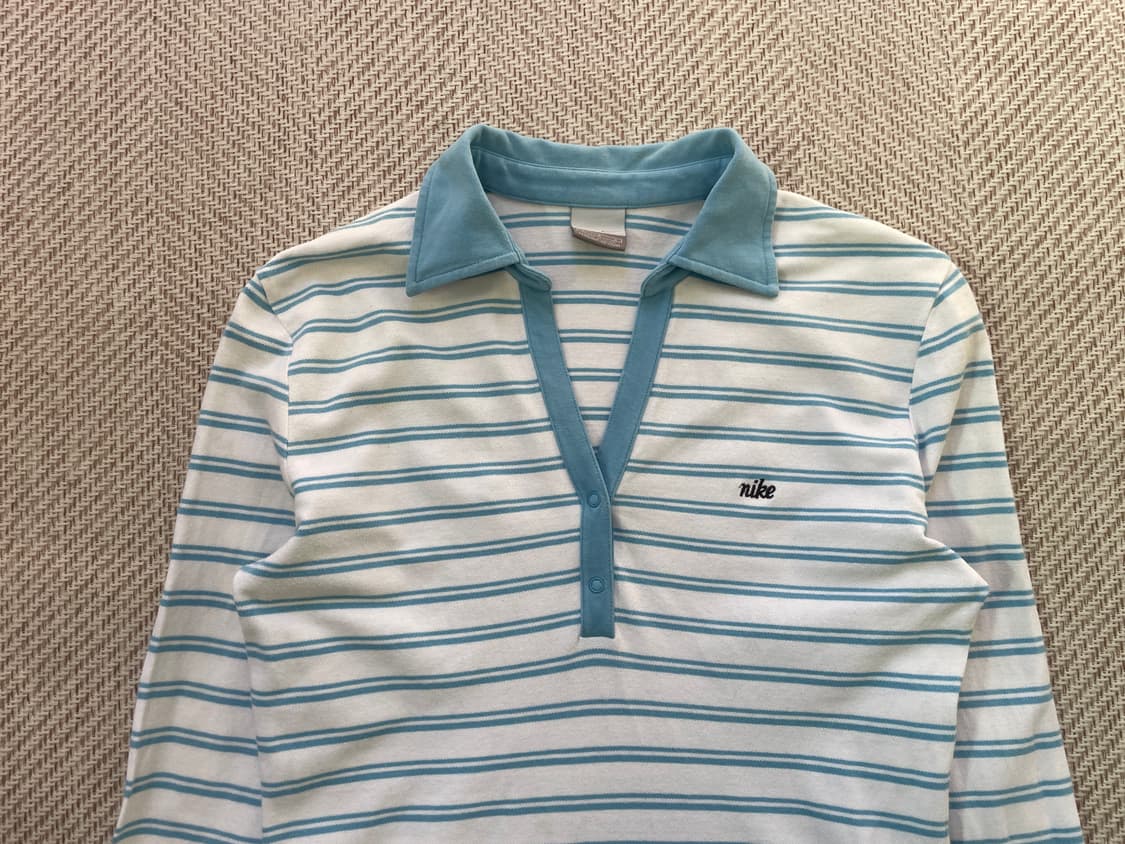 나이키 스트라이프 카라 긴팔티셔츠 상품이미지4