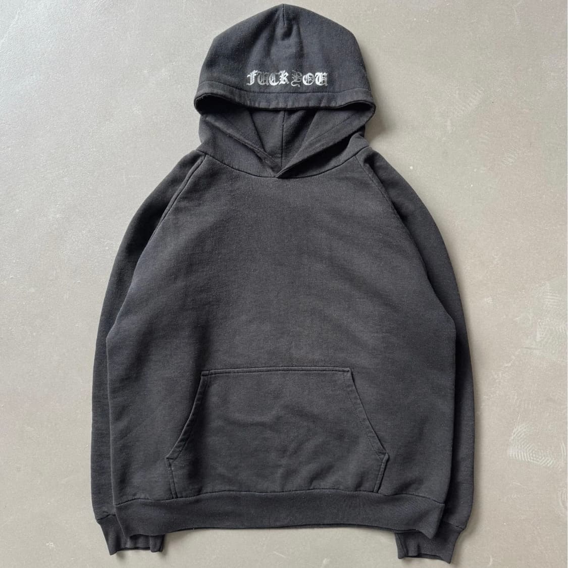 빈티지 90s Chrome Hearts “Fuck you” hoodie 상품이미지2