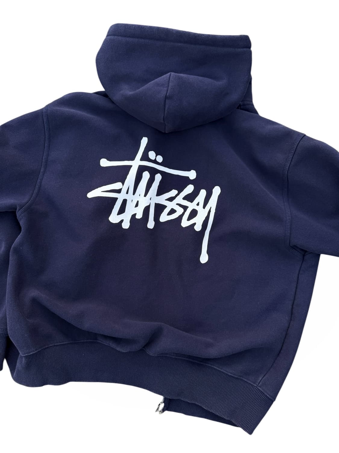 Stussy 스투시 스탁로고 후드집업 상품이미지1
