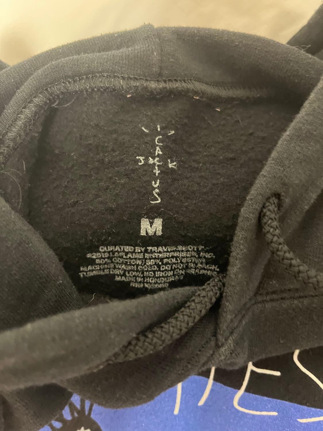 [M] 트레비스 스캇 highest in the hood 머천 후드 상품이미지3