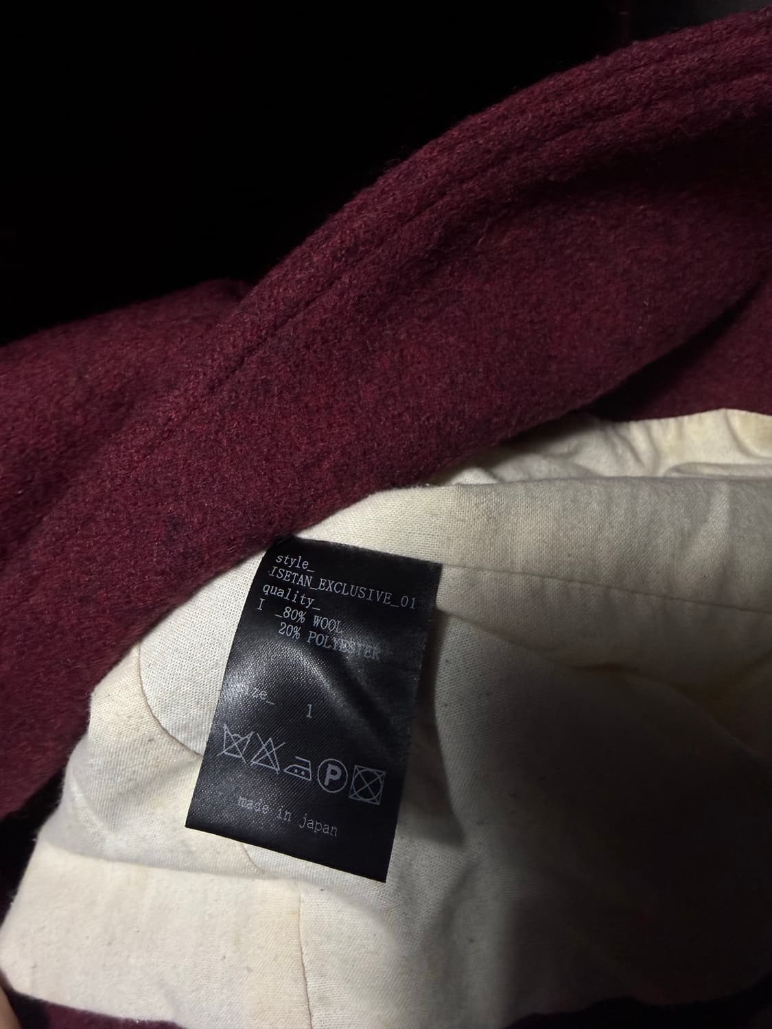 N4 Asymmetric High Collar Wool Coat 상품이미지7