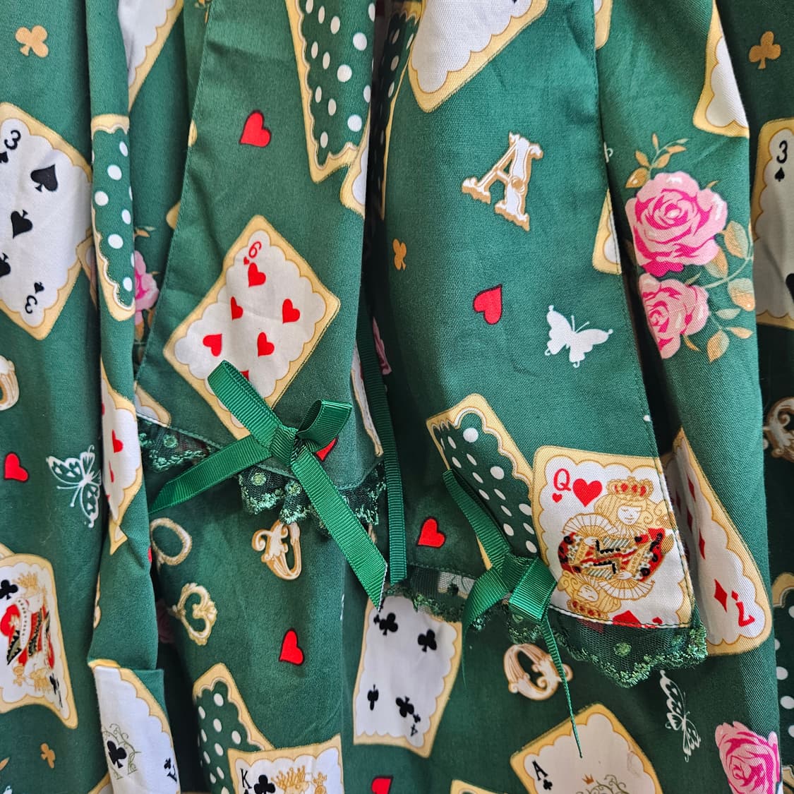 바디라인(BODYLINE) 카드패턴 로리타 원피스 상품이미지6