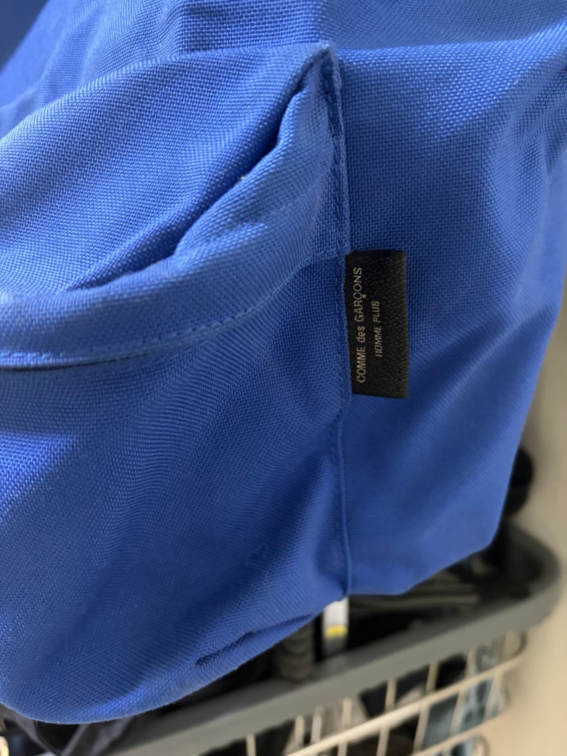 꼼데가르송 옴므 플러스 백팩 블루 상품이미지2