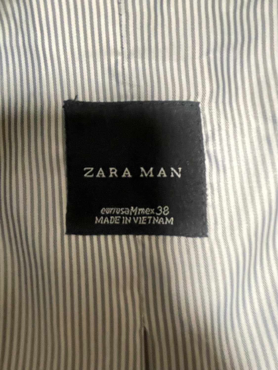 자라 맨 집업 자켓 그레이 회색 M 사이즈 상품이미지6