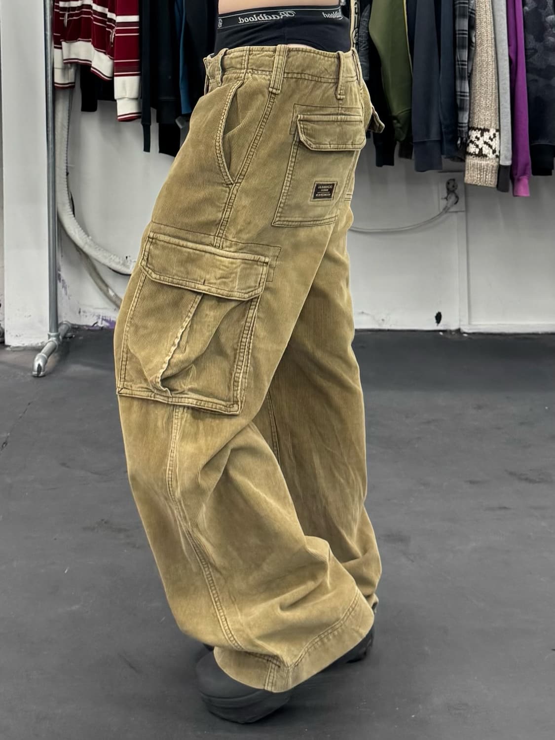 후아유 코듀로이 카고팬츠 상품이미지3
