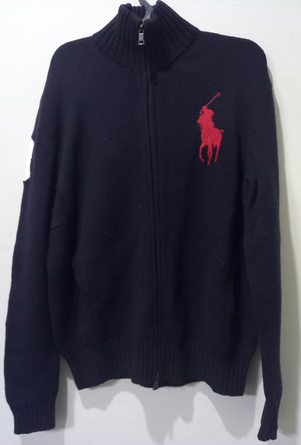 폴로 POLO 빅포니 니트집업 90/S 상품이미지1
