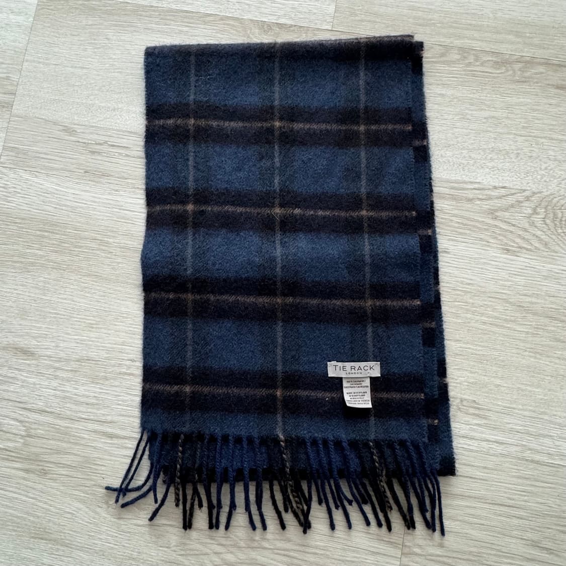 TIE RACK 캐시미어 머플러 (스코틀랜드) 상품이미지1