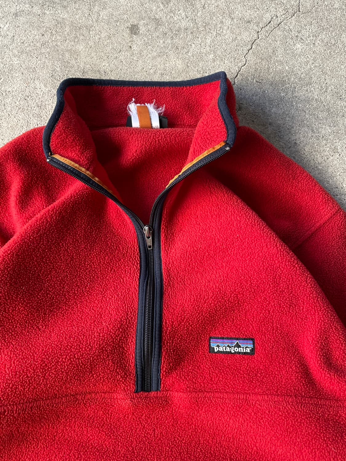 00s Patagonia Marsupial Red Zip-up 상품이미지4