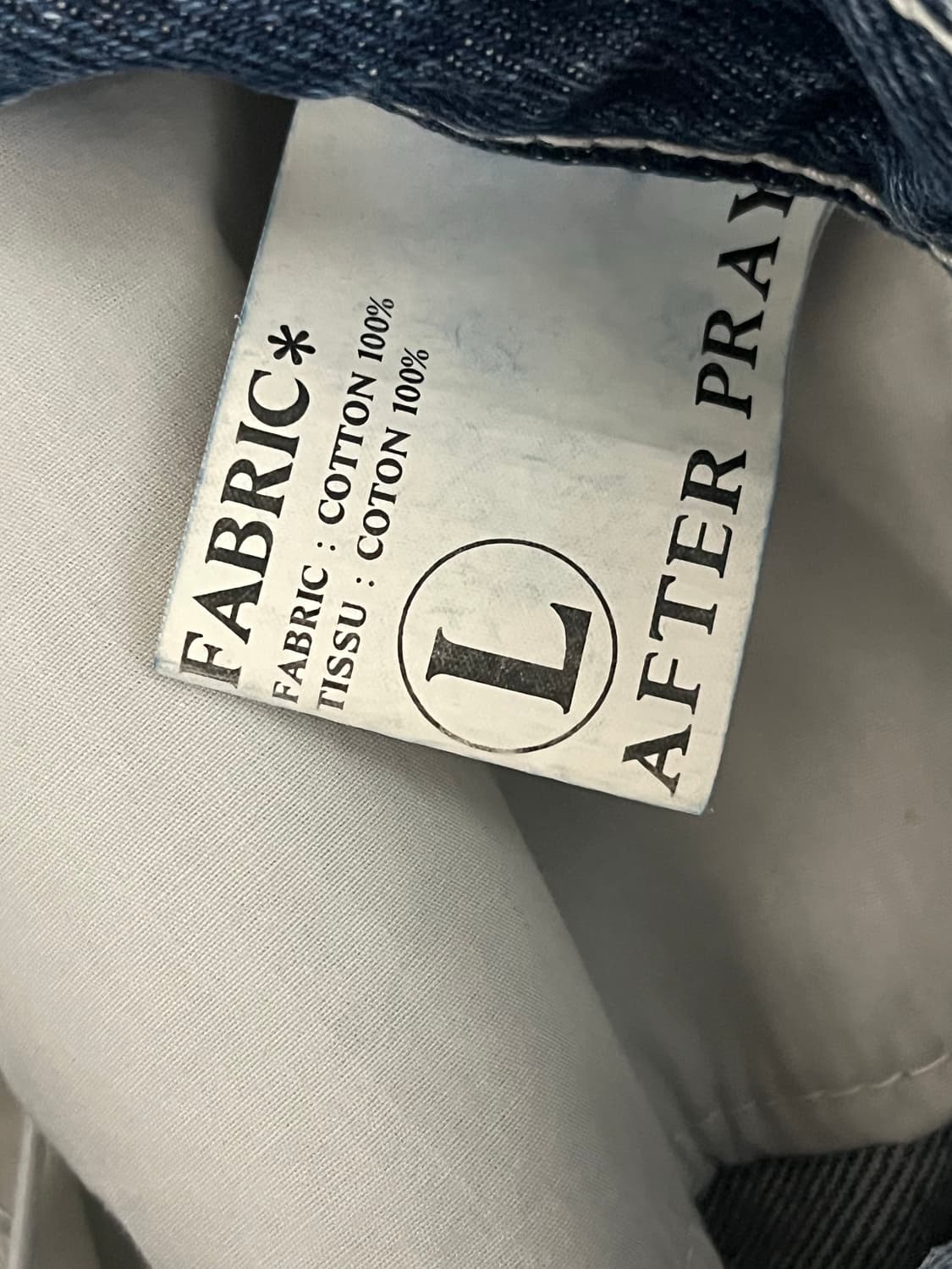 에프터프레이 데님 쇼츠 팬츠 상품이미지4