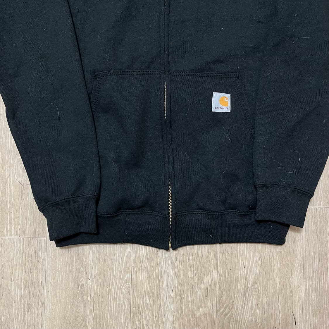 칼하트 Carhartt 루즈핏 써멀 후드 집업 S(90) 상품이미지7