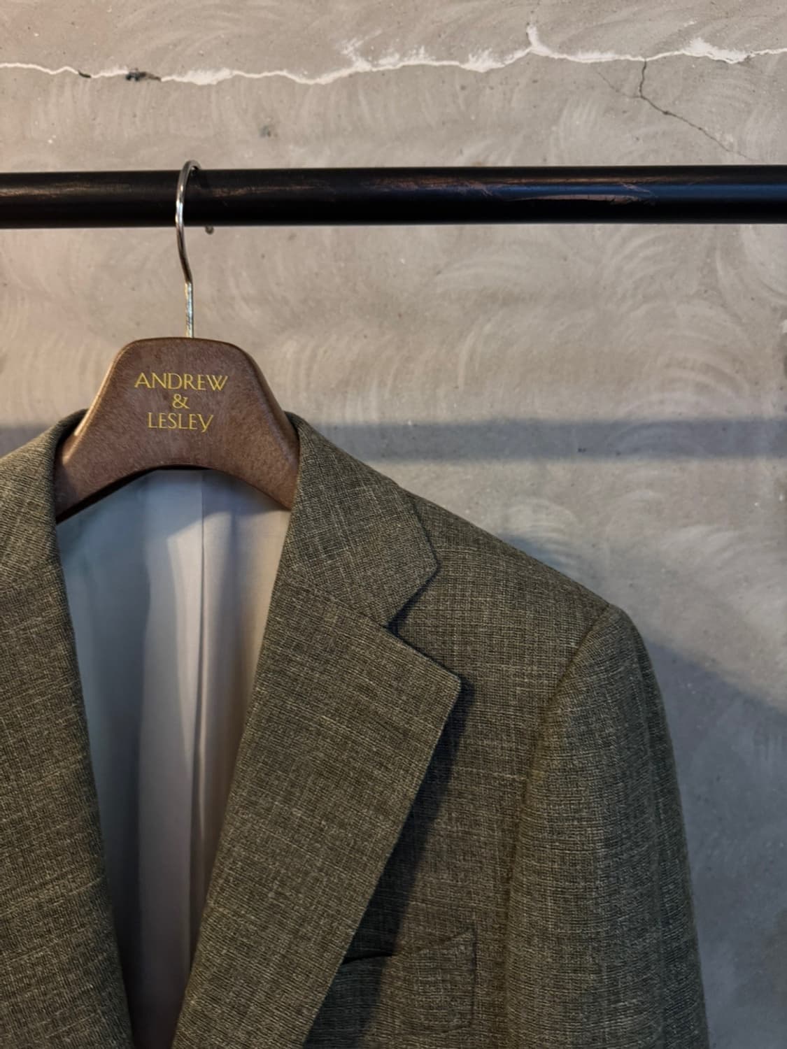 수트서플라이 울 실크 리넨 테일러드 자켓 슬림100 상품이미지4