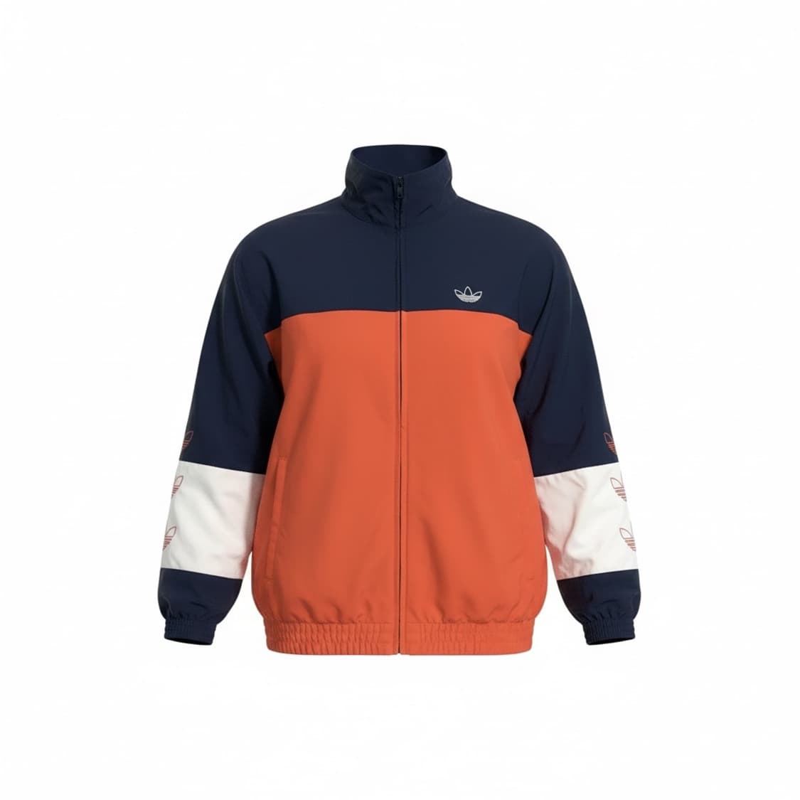 아디다스 컬러블록 웜업 바람막이 XL 상품이미지1