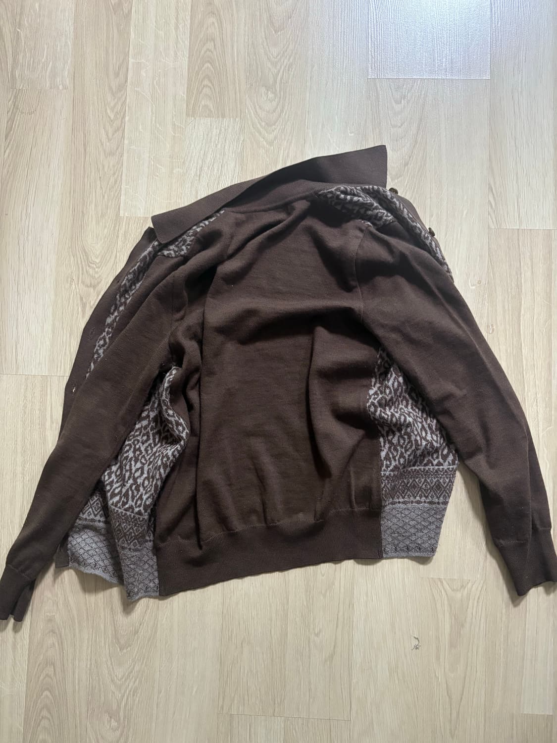 히스테릭 글래머 xxx 패턴 가디건 상품이미지4