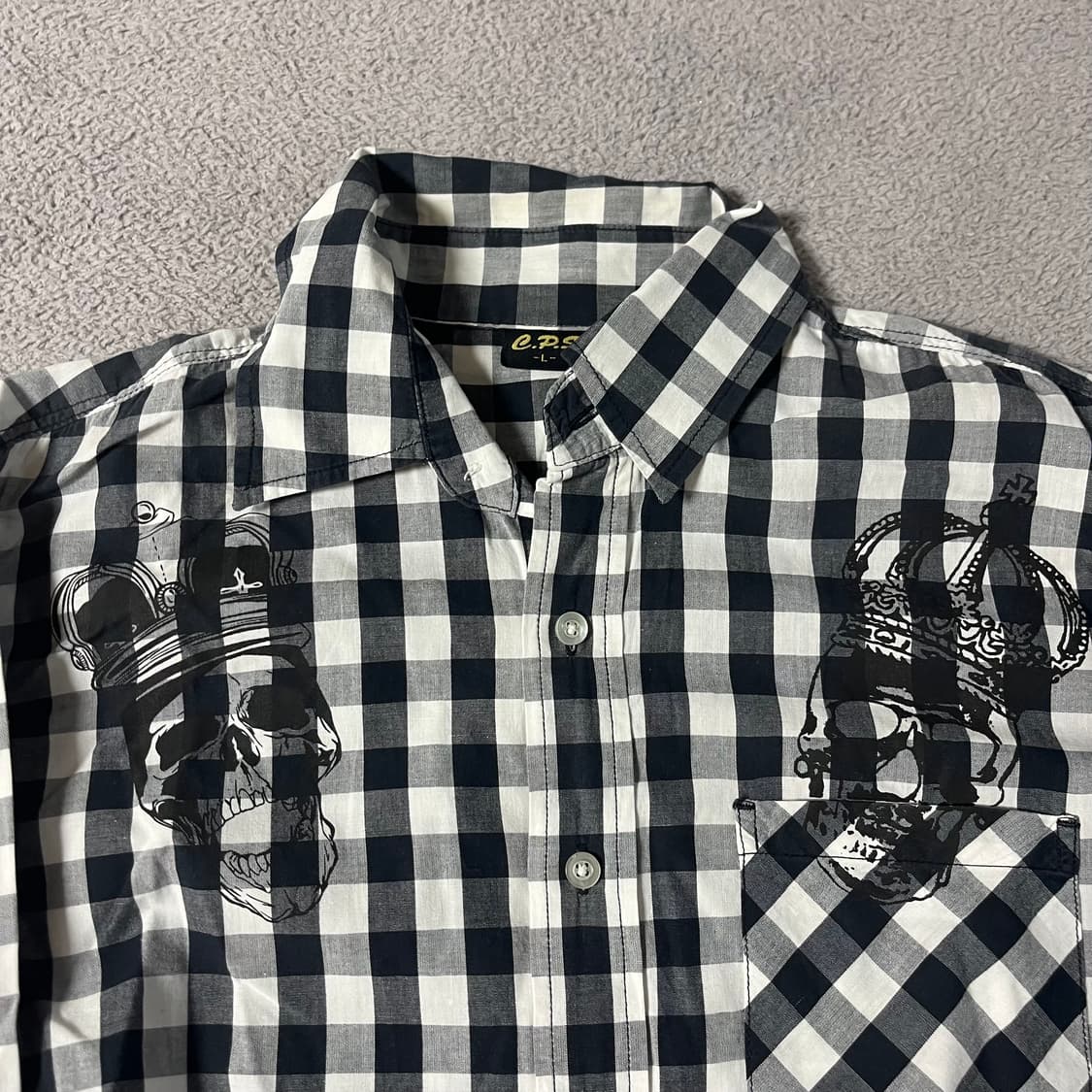 Skull shirt 상품이미지2