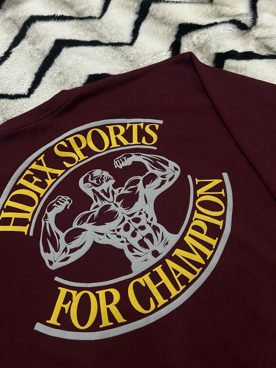 [2XL]HDEX 바이셉스 맨투맨/레드브릭 상품이미지1