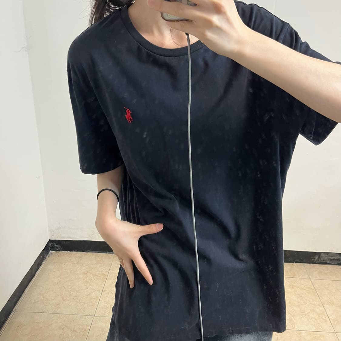 Polo Ralph Lauren Navy T-Shirt 상품이미지3