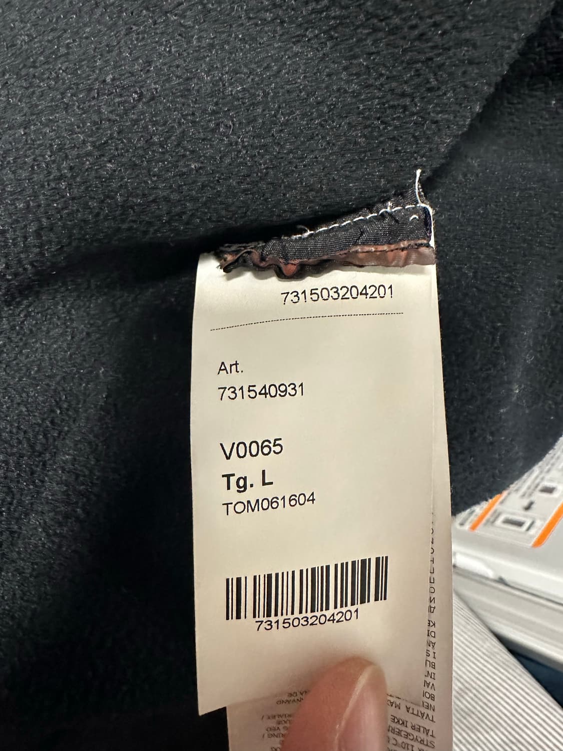 스톤아일랜드 다비드 TC 마이크로파일 후드 자켓 L 상품이미지5