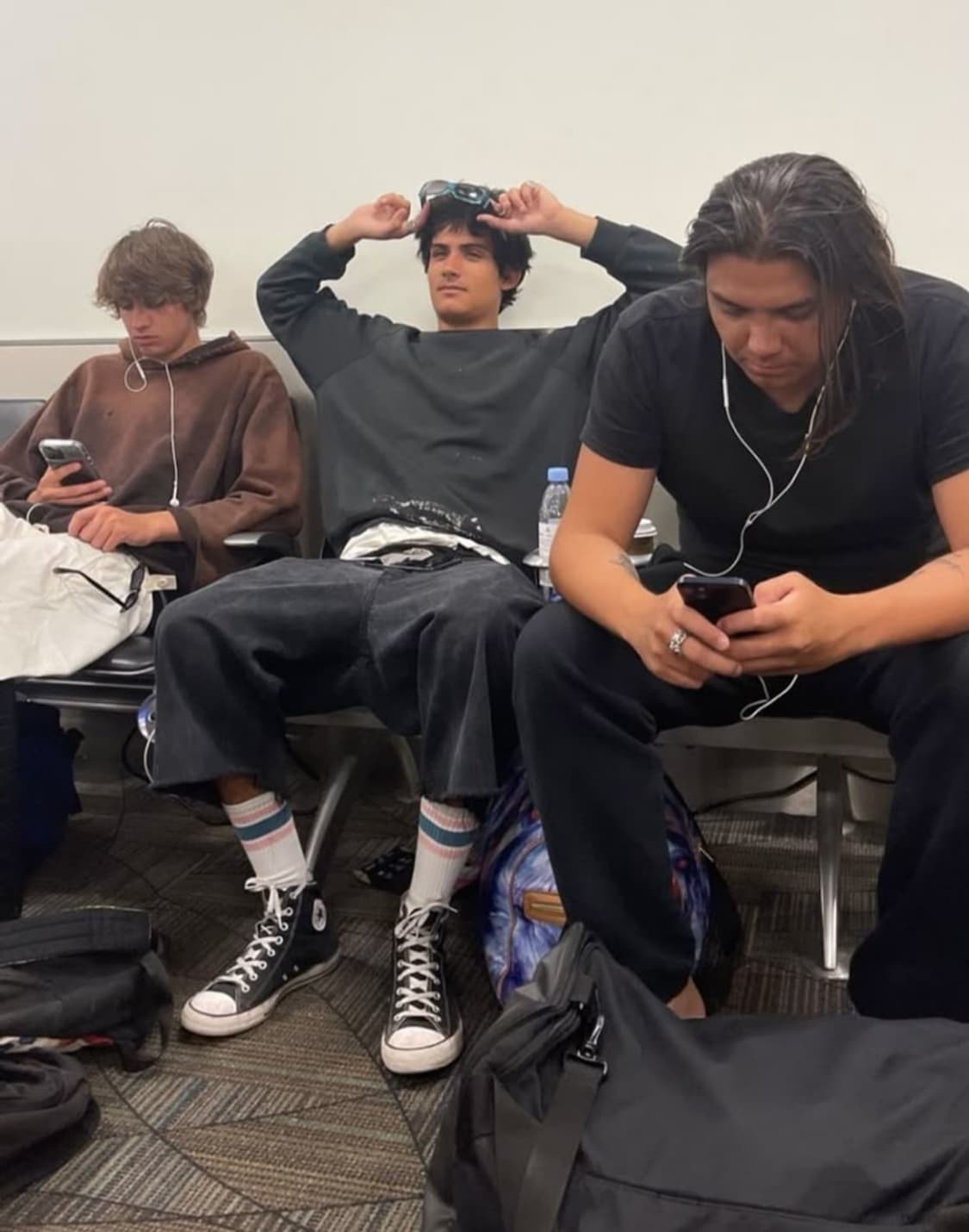 빈티지 블랭크 래글런 크롭 스웻셔츠 상품이미지1