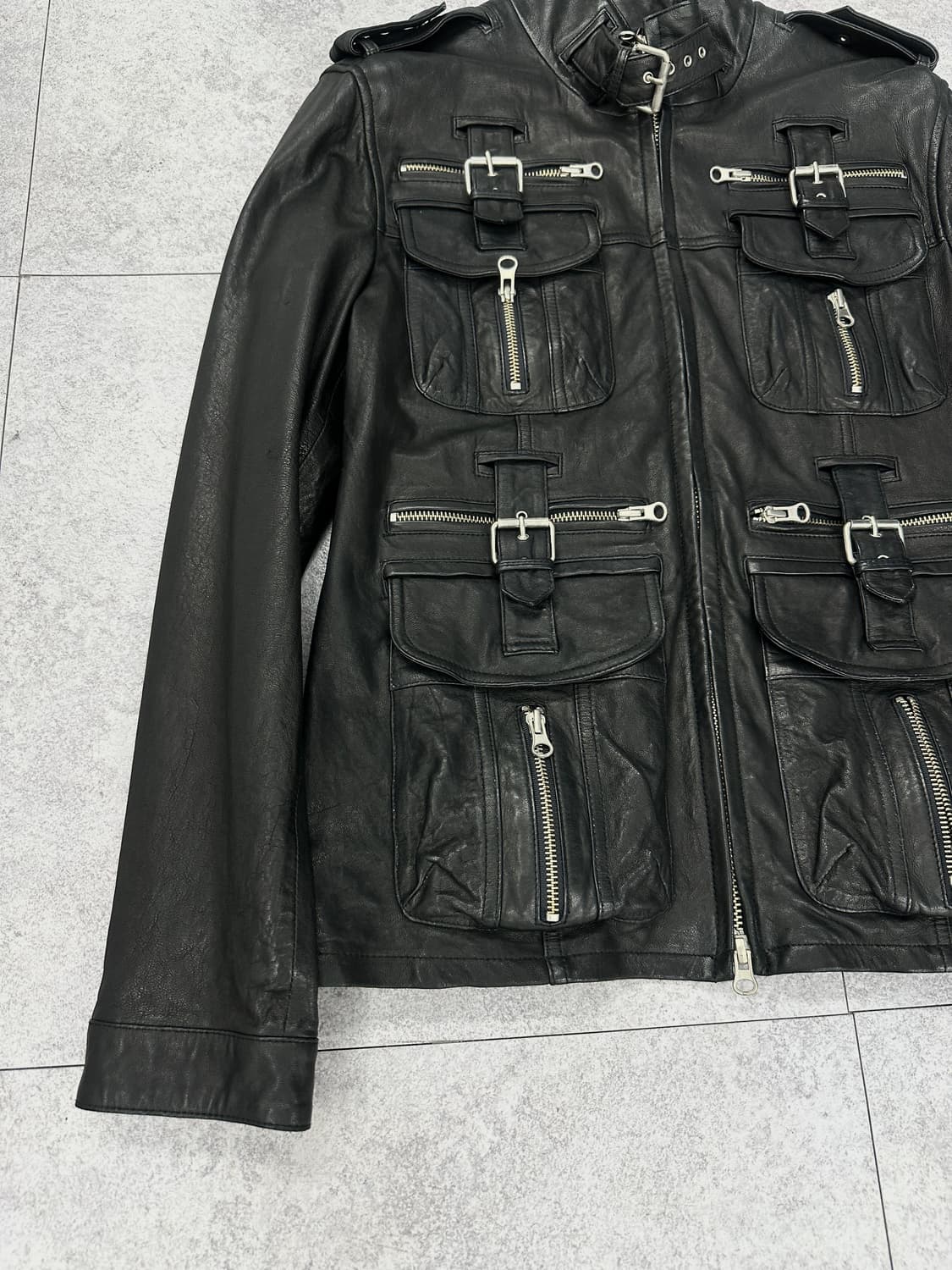 Chrome tanning sheepskin leather multi p 상품이미지5