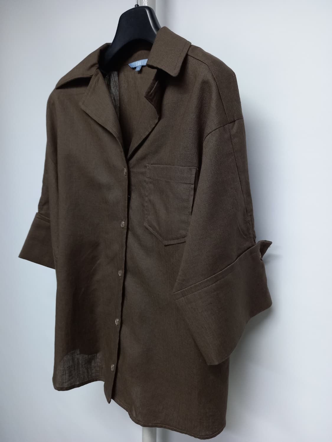 새 LBL 엘비엘 춘하 마 블라우스 55.66 상품이미지6