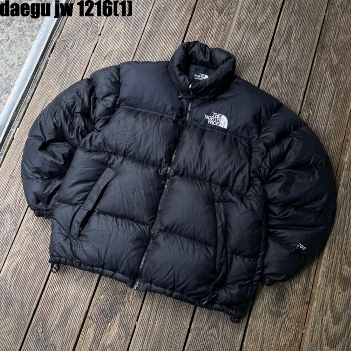 노스페이스 센터로고 패딩 700 상품이미지1