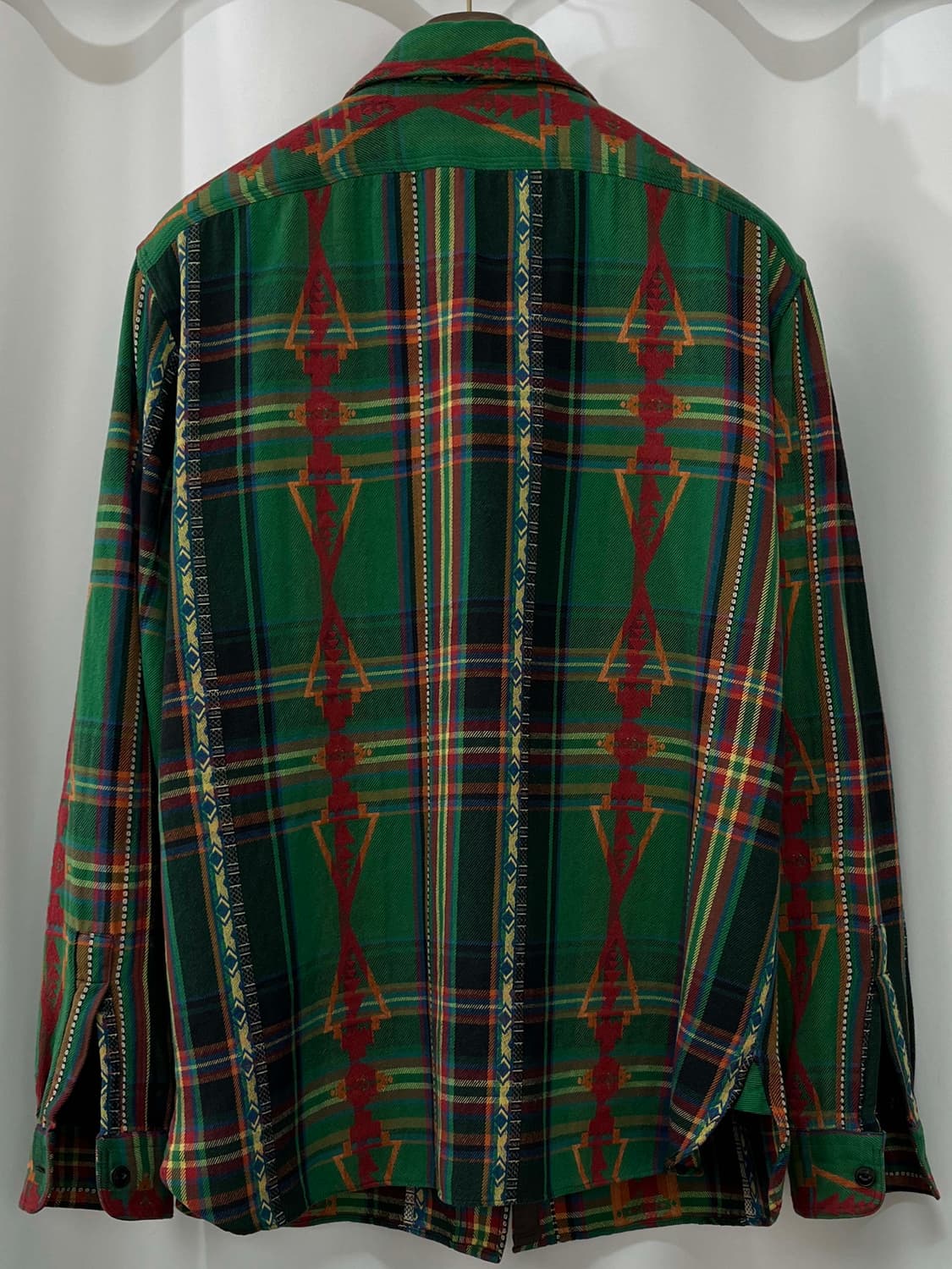 폴로 랄프로렌 더블콘초 사우스웨스턴 인디언 아즈텍 웨스텐 워크 셔츠 상품이미지2