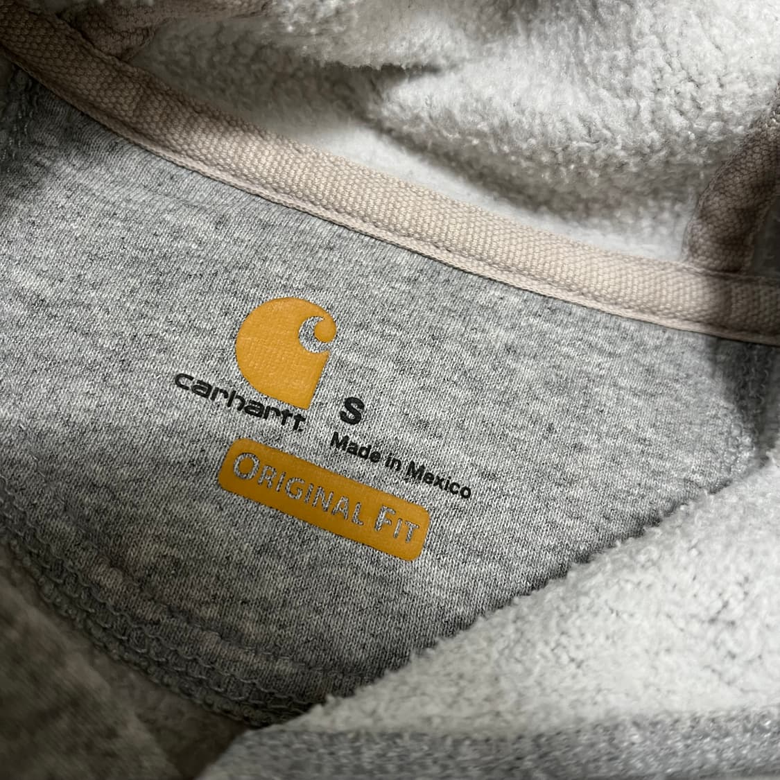 칼하트 미드웨이트 후드티 S/90 상품이미지5