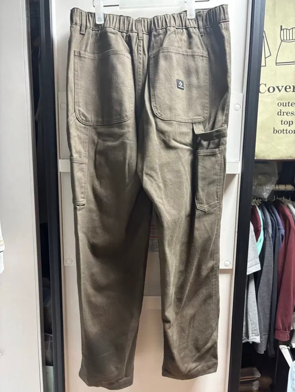 [85] 컨버스 루나 뉴 이어 우븐 스트레이트 팬츠 상품이미지4