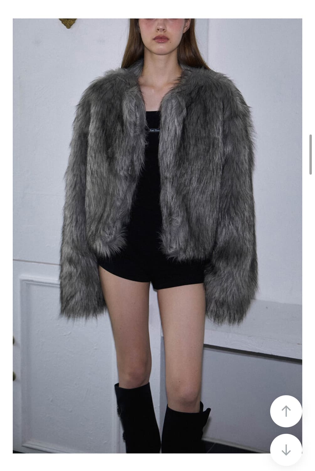 로제프란츠 그레이 퍼 자켓 상품이미지3