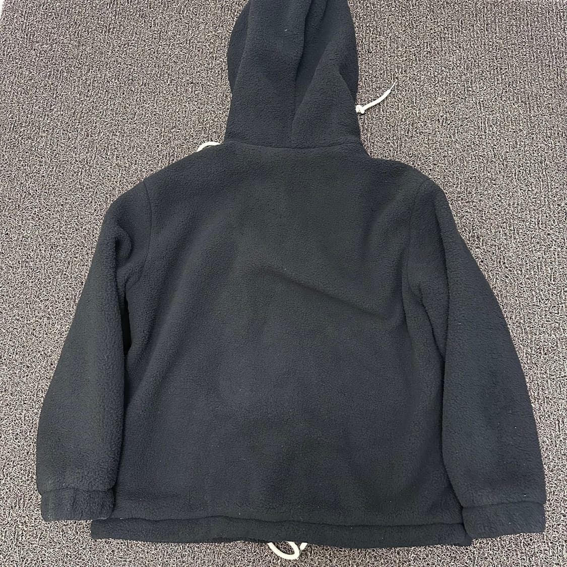 콰이어티스트 공용 보아 뽀글이 털 후드집업 파카 L 상품이미지6