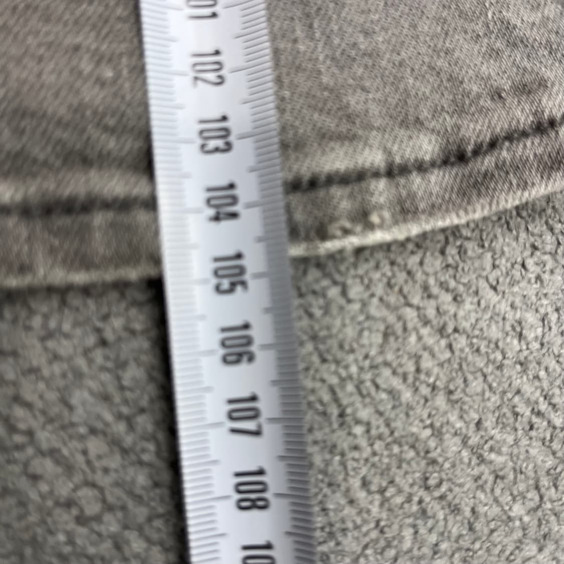 캘빈클라인 CK 그레이 디스워싱 데미지 청바지 상품이미지10