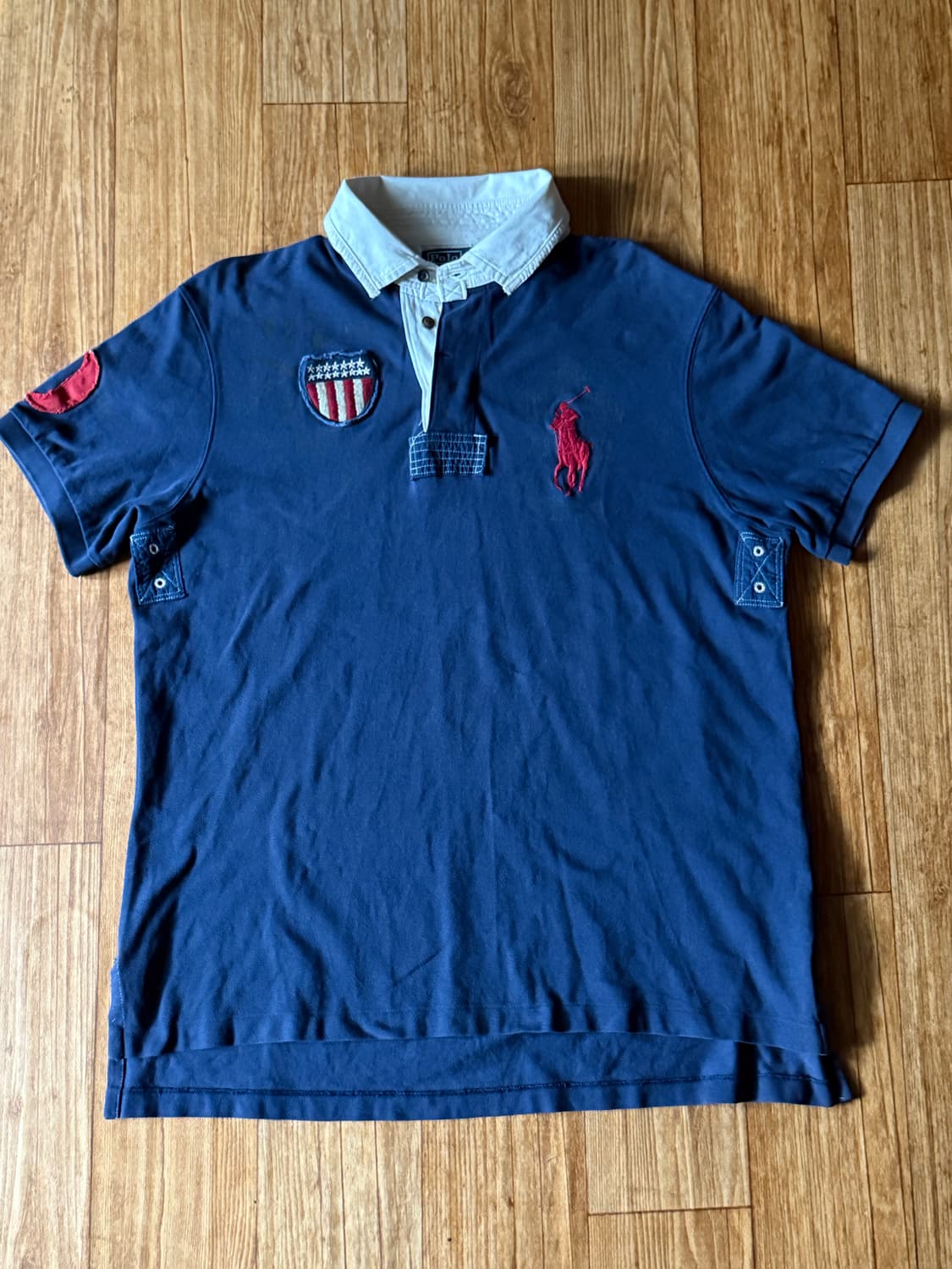 폴로 랄프로렌 빅포니 성조기 카라티 상품이미지1