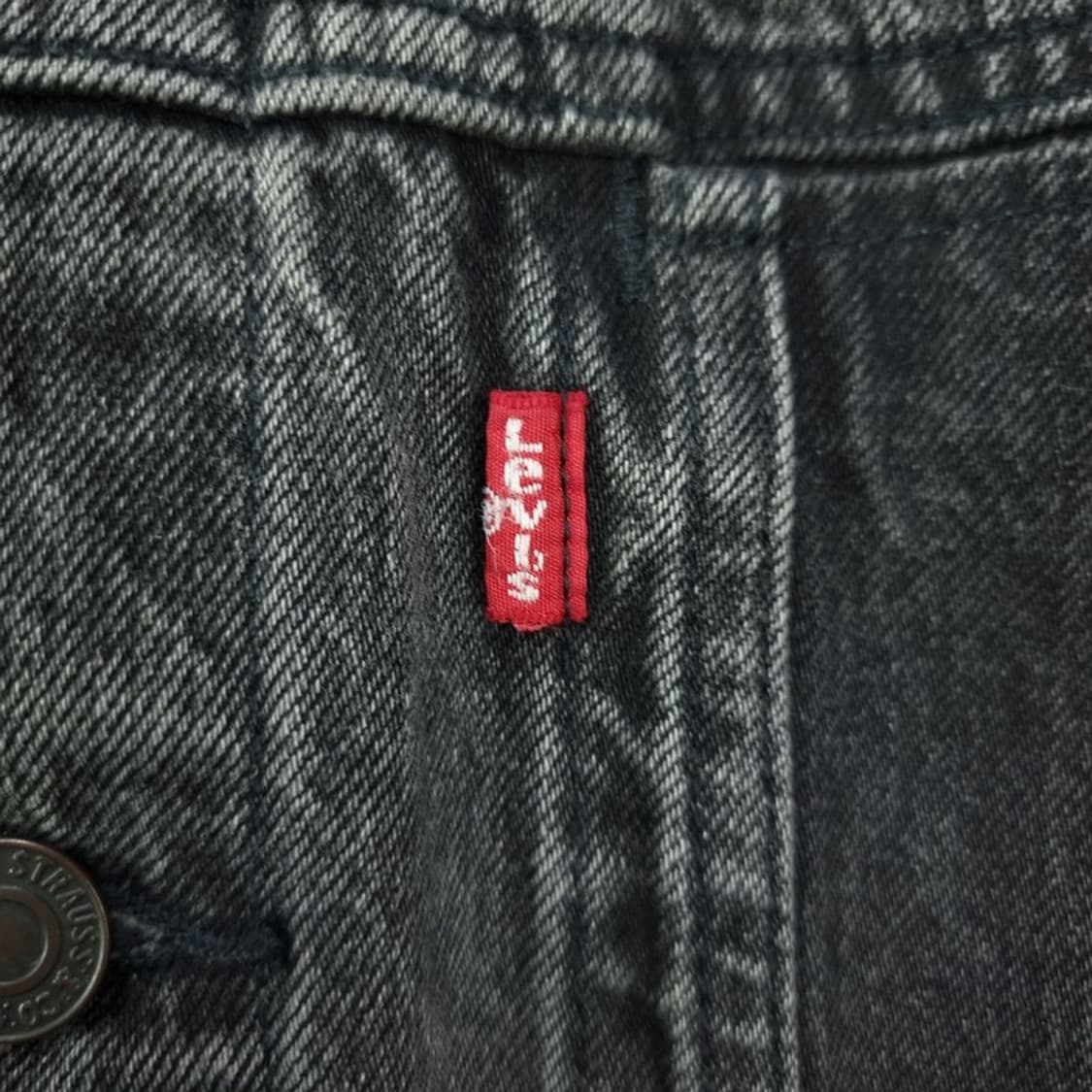 [리바이스] 알터드 트러커 흑청 블랙 데님 자켓 청자켓 M18885 상품이미지6