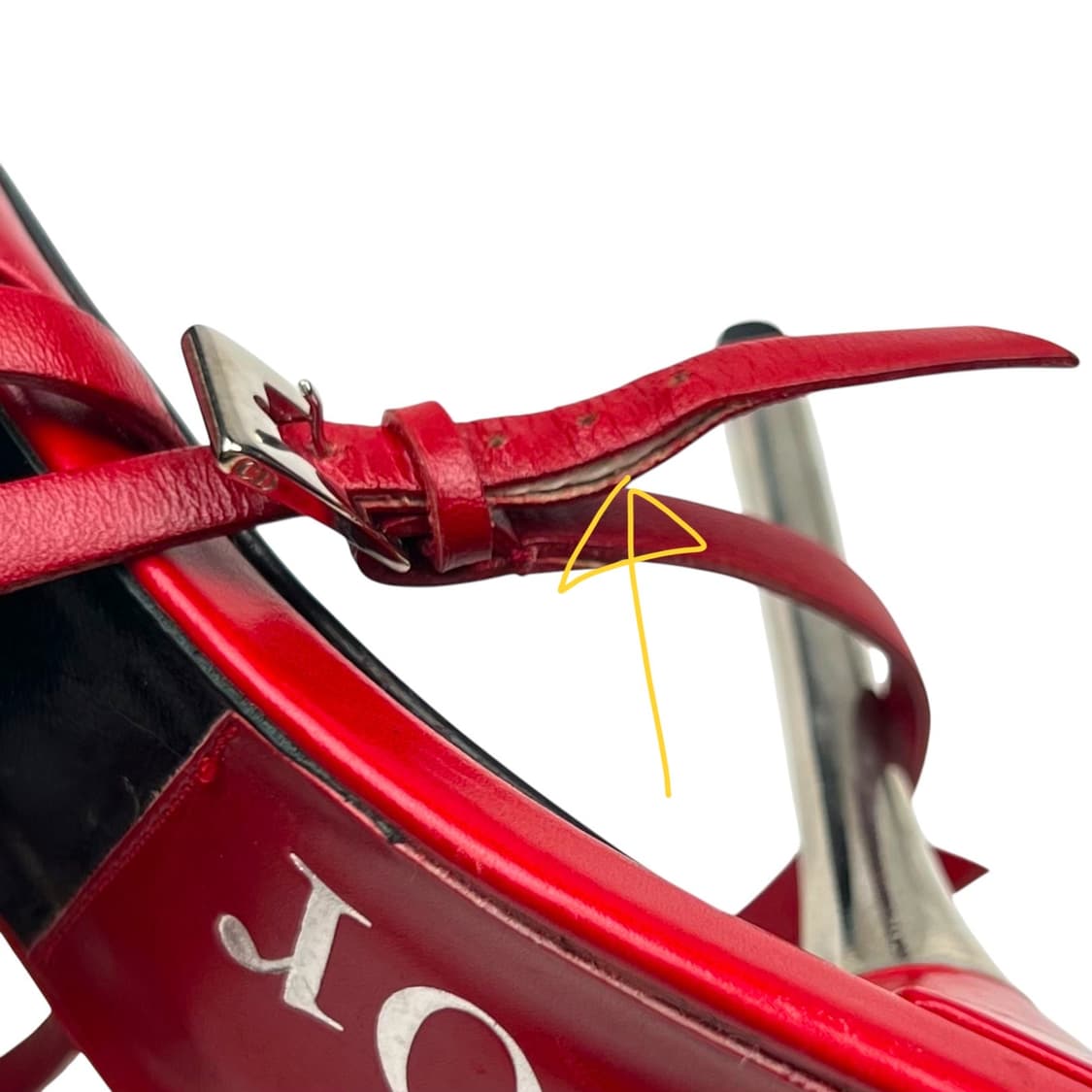 디올 하드코어 본디지 레드 펌프스힐 상품이미지8