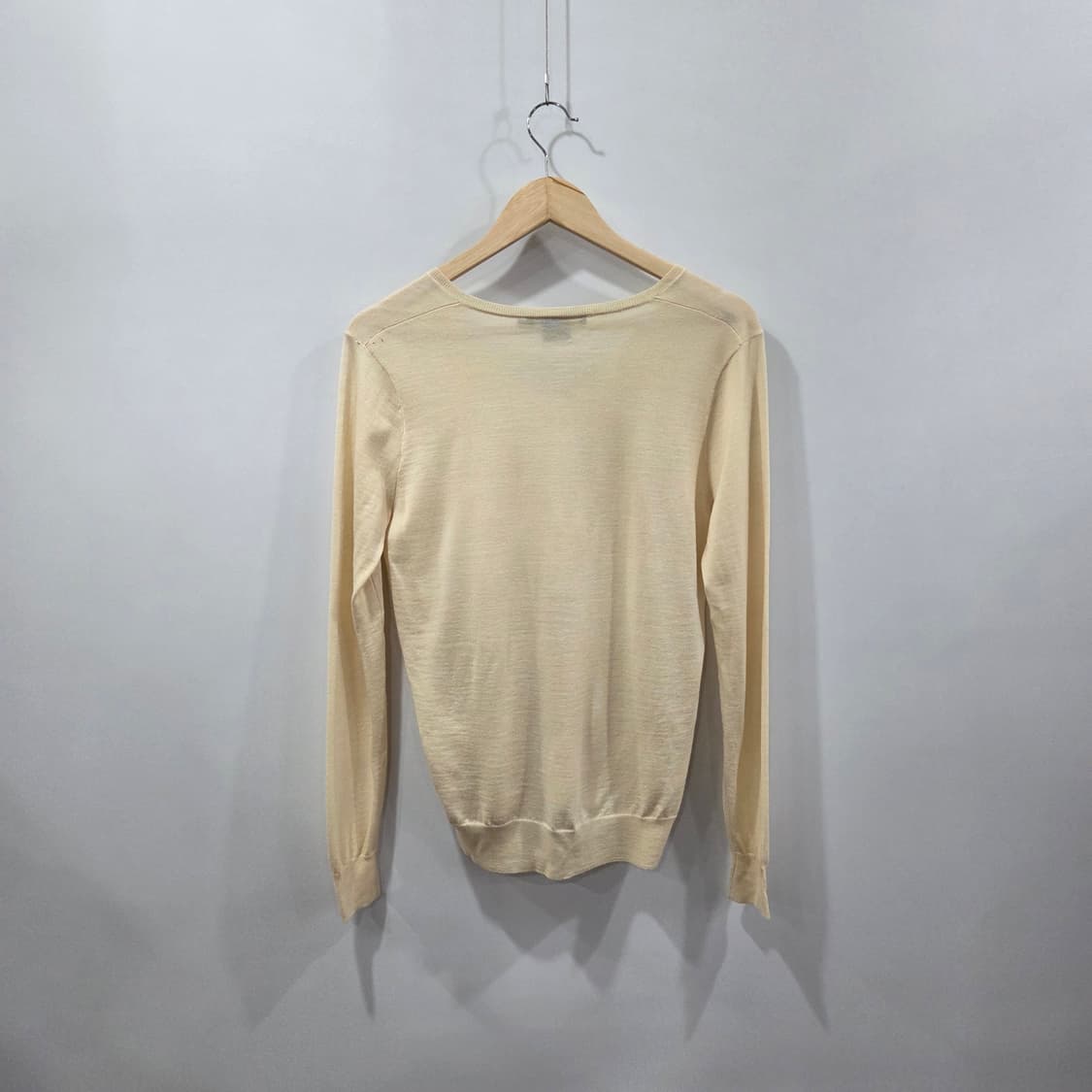 폴로랄프로렌 우먼 메리노울 브이넥 니트 L  상품이미지5