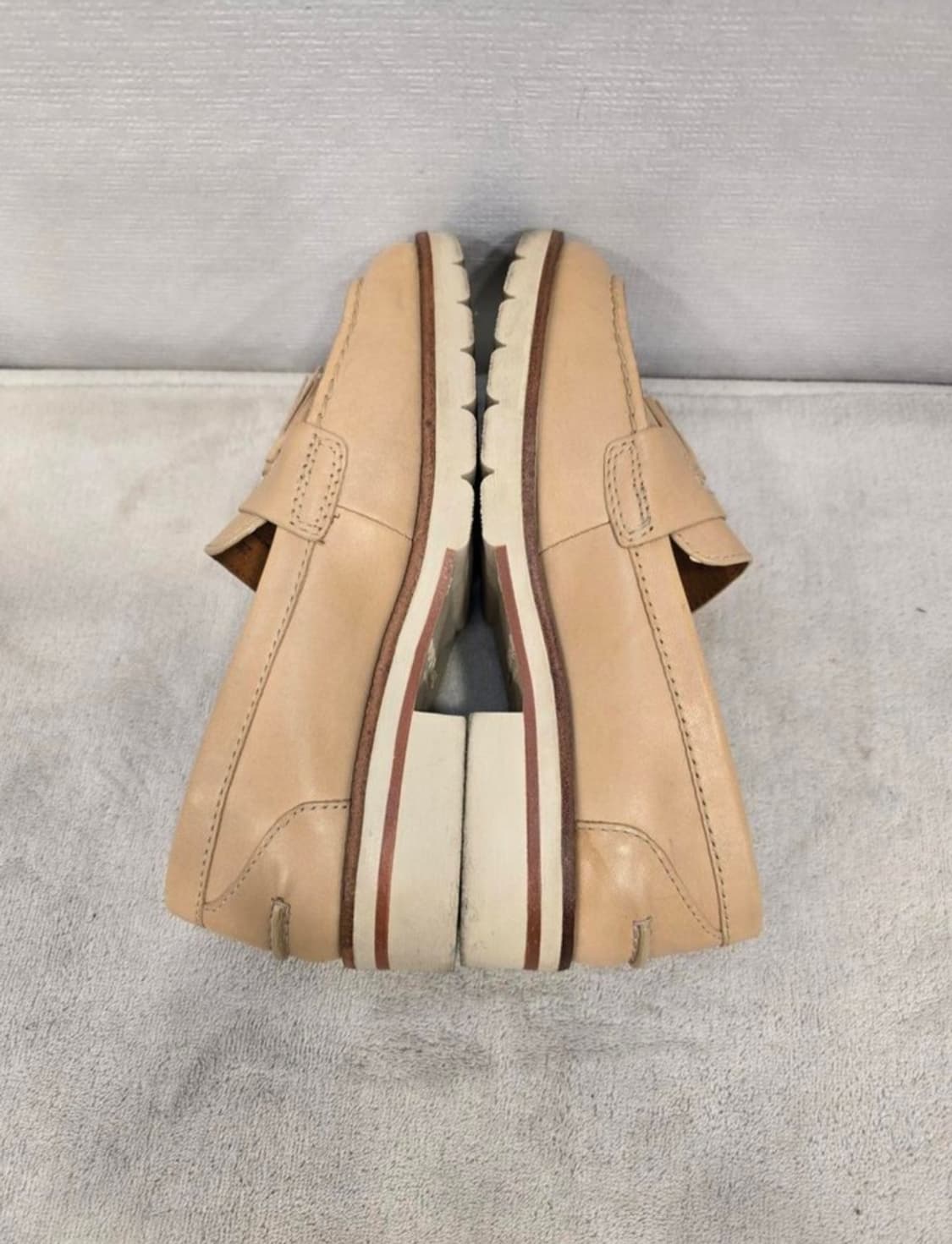 쿠에른 CUEREN 보스톤01 태슬 로퍼 단화 베이지 230~235 상품이미지6