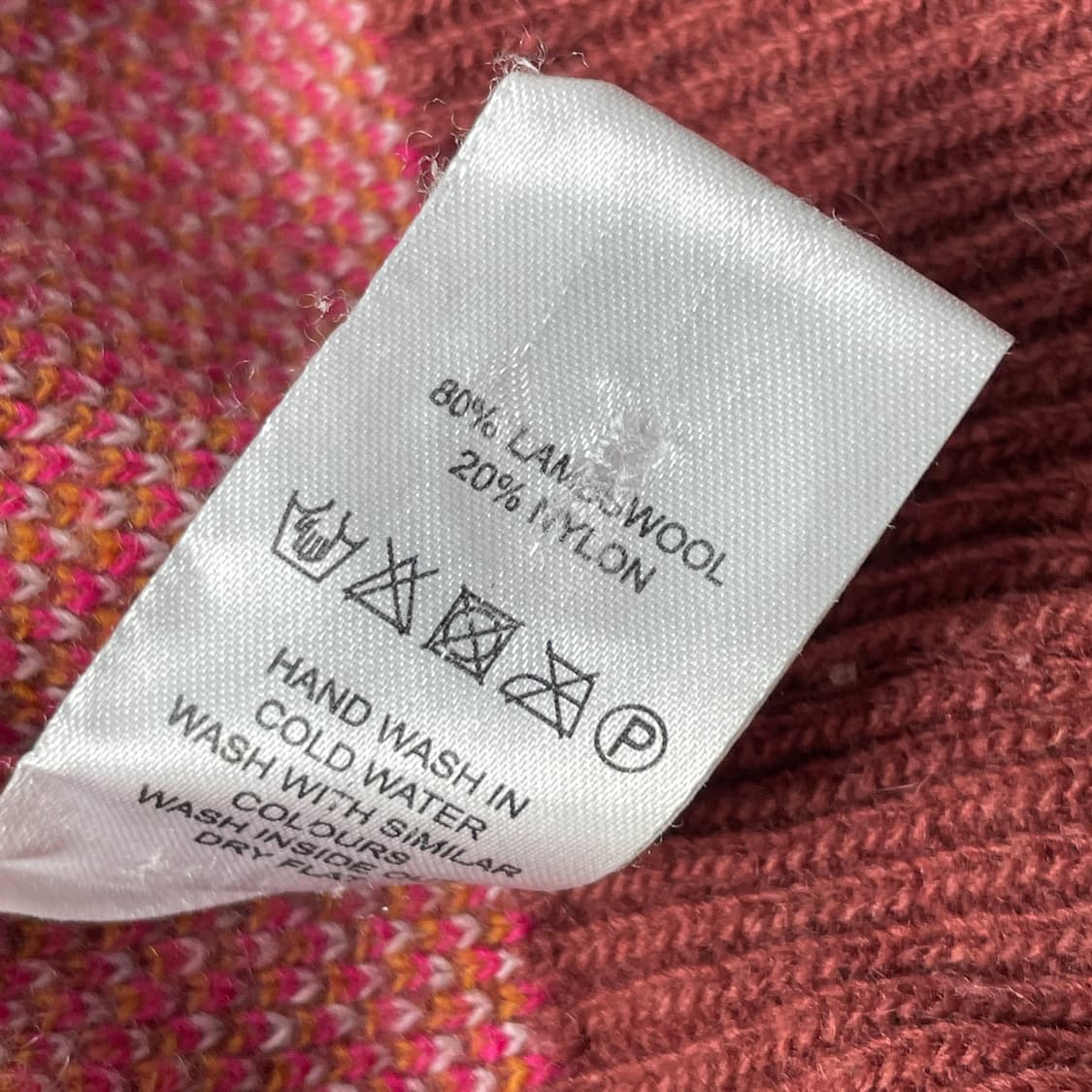 [중고] 오일릴리 빈티지 패턴 브라운 니트 가디건 상품이미지4