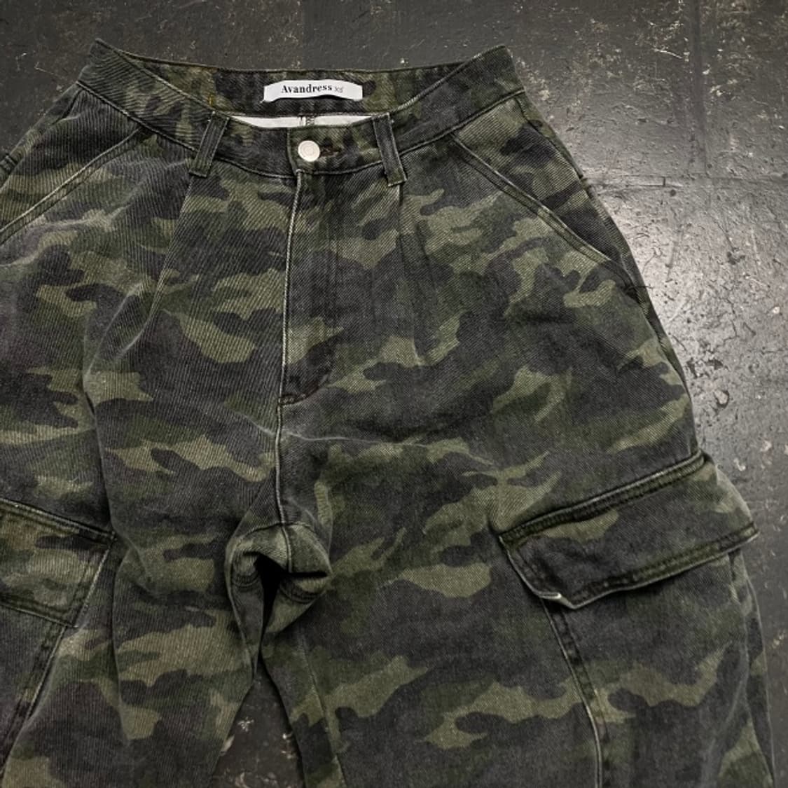 xs 어반드레스 카모 카고팬츠  상품이미지2